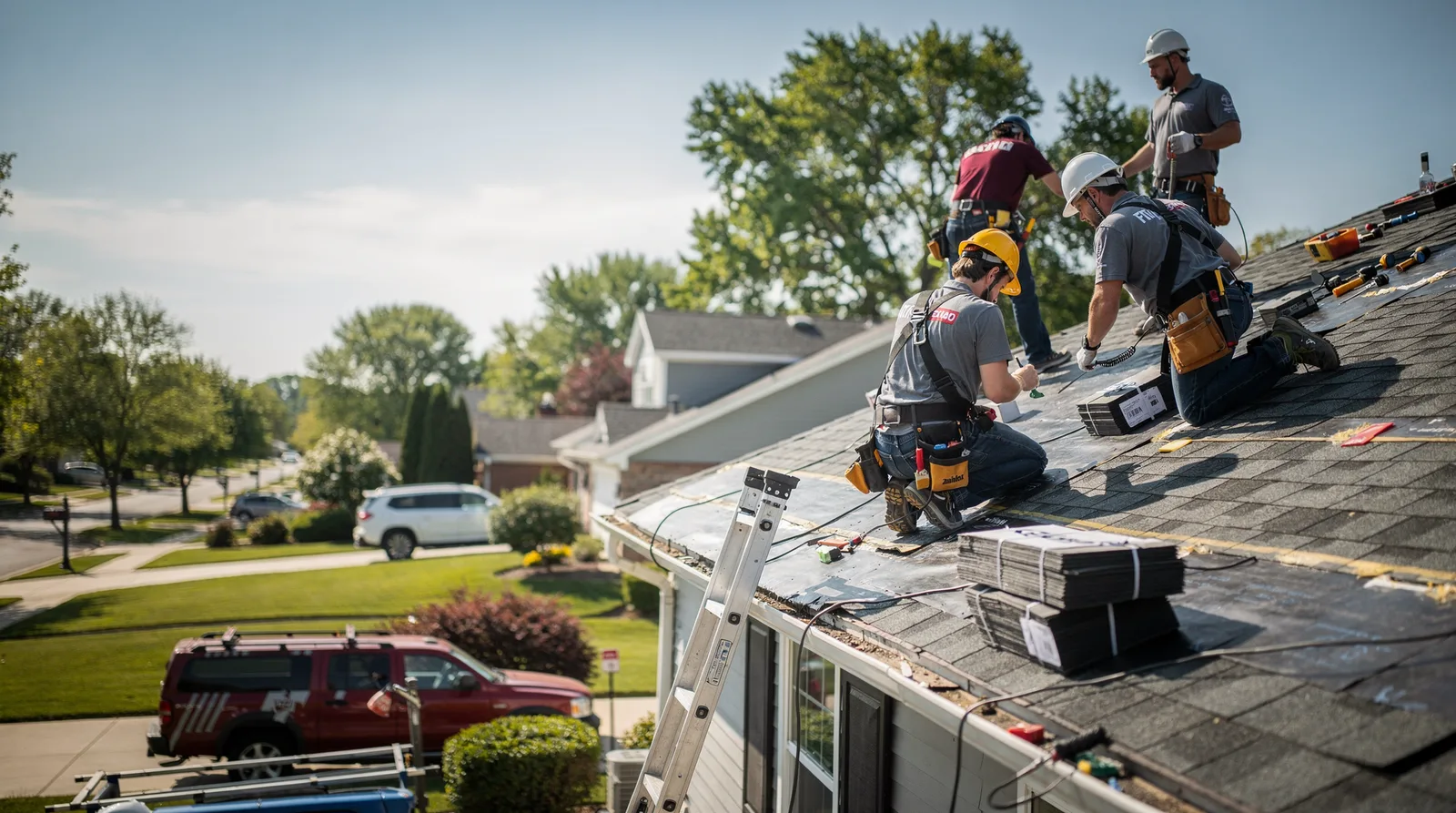 Roof Repair in Temple, ME around you